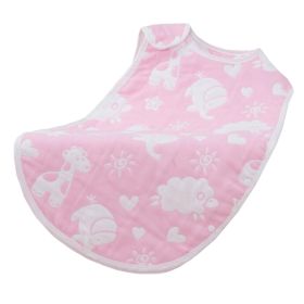 Creative Lovely Summer Spring Baby Cute Sleeping Bag Cotton Wearable Blanket kids gift,XLgiraffe