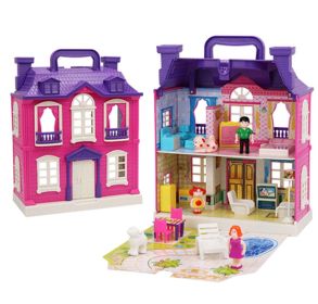 Creative Children Simulation Castle Furniture Girls Toys