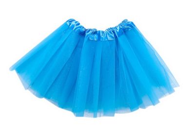 Children's Party Performance Prop Matching With Butterfly Wings Blue Fairy Skirt