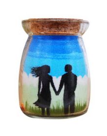 Sand Bottle Painting Handmade Gifts Valentine's Day Gifts Hold Your Hand A Style
