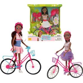 Beauty Doll Play Set W/Bike Case Pack 12