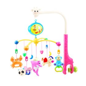 341 Contents in Chinese Musical Soothe Dreams Mobile,Animal Pink