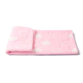 [70*100cm] Absorbent Waterproof Bed Pad Baby Crib Sheets, Pink Clouds