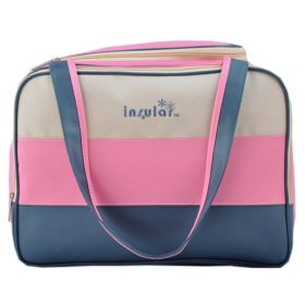 Colorful Big Capacity Functional Diaper Bags For Mummy Pink (30*39*21cm)