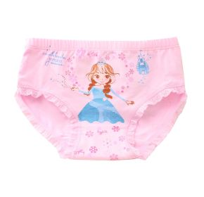 Lovely Cartoon Underwear Cotton Briefs Panties for Little Girls, Set of 4, NO.005