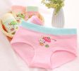 Lovely Cartoon Underwear Cotton Briefs Panties for Little Girls, Set of 4, NO.008