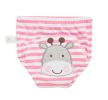 2 Pieces Of Breathable Baby Study Pants Diapers with PINK Cow Pattern
