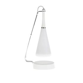 LED Lamp--Touch Dimmer Rechargeable USB LED Desk Lamp & Mini Speaker, White